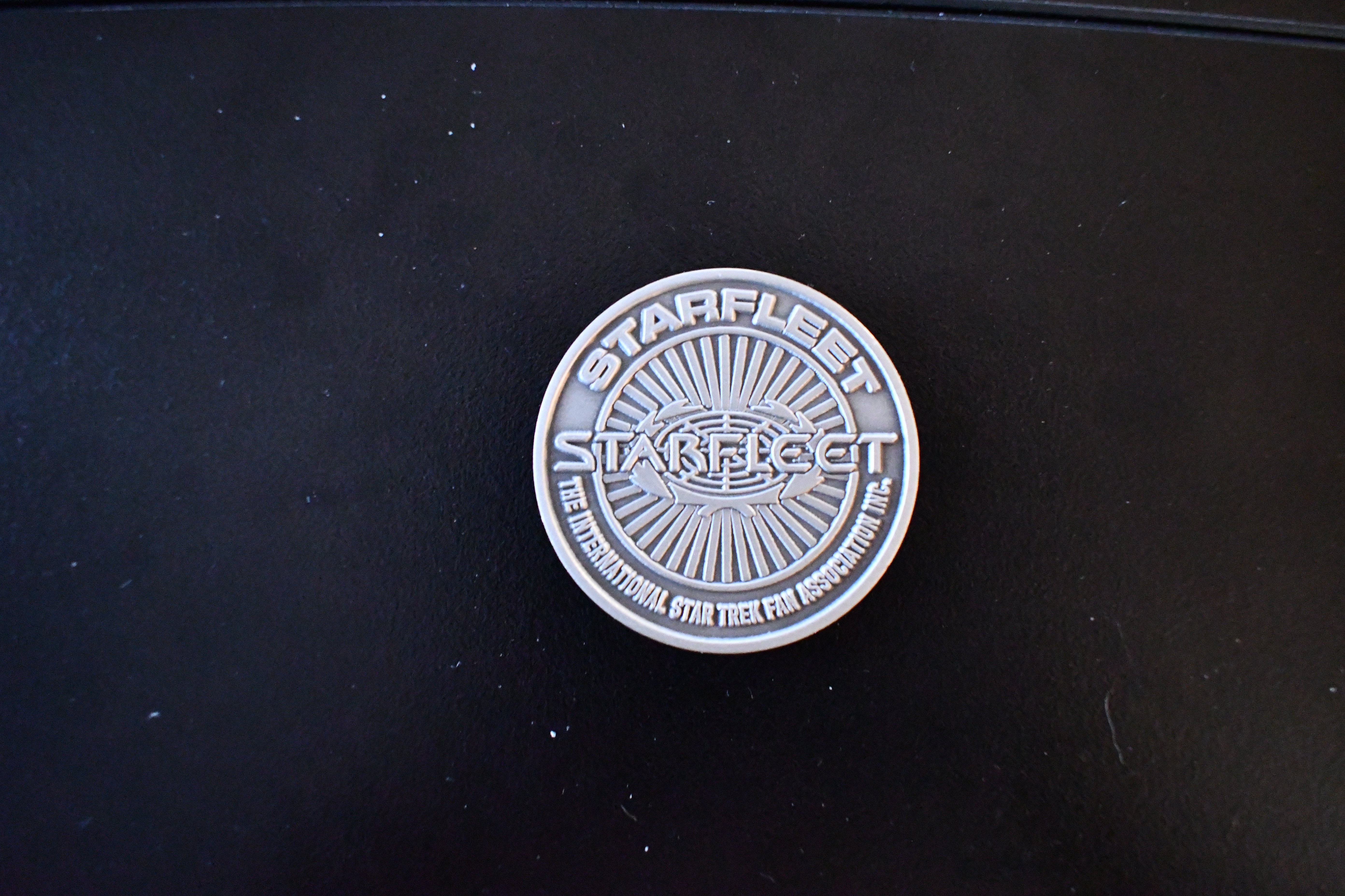 STARFLEET International 40th Anniversary Coin Back